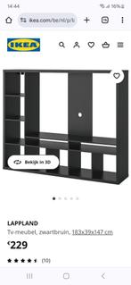 Ikea lappland tv meubel, 150 tot 200 cm, 25 tot 50 cm, 100 tot 150 cm, Zo goed als nieuw