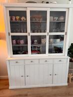 Witte buffet kast, Huis en Inrichting, Kasten | Vitrinekasten, Ophalen, 200 cm of meer, 150 tot 200 cm, Zo goed als nieuw