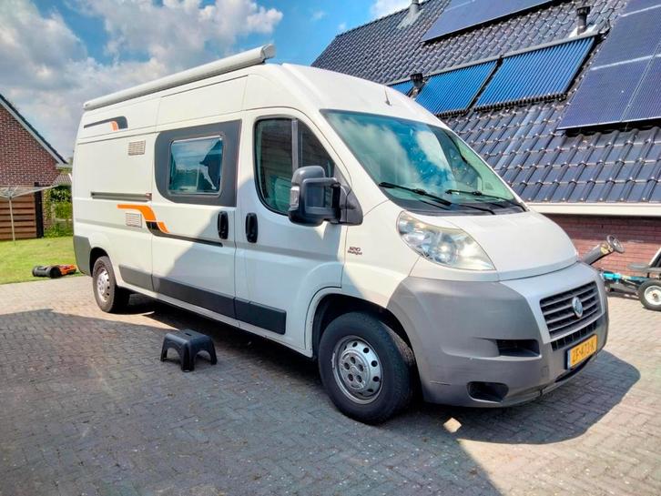 Camperbus fiat ducato L3H2, Caravans en Kamperen, Campers, Particulier, tot en met 5, Buscamper of Camperbus, Fiat, Fiat, Diesel