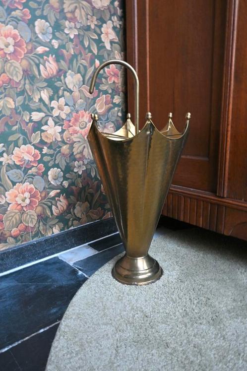 Messing paraplubak jaren 50 vintage, Huis en Inrichting, Woonaccessoires | Paraplubakken, Zo goed als nieuw, Ophalen of Verzenden