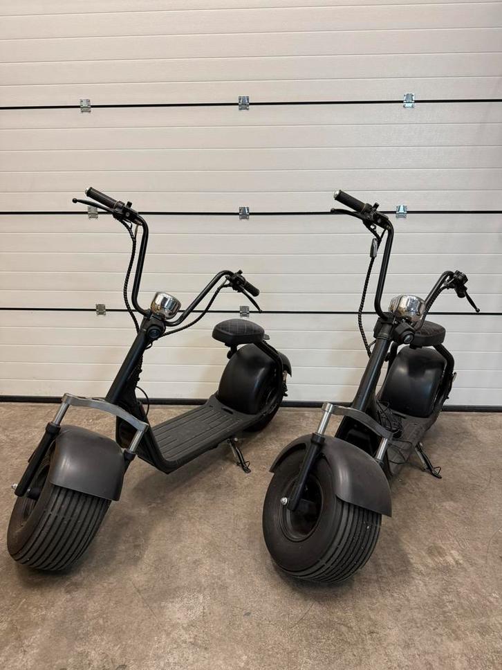 2x City CoCo Bigwheel scooter elektrisch | custom seats, Fietsen en Brommers, Scooters | Overige merken, Gebruikt, Elektrisch