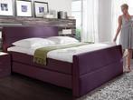 Boxspring Gold - Vanaf € 1599 - Gratis levering, Verstelbaar, Ophalen of Verzenden, Stof, Nieuw