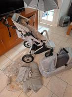 easywalker compleet met reiswieg op luchtbanden, Ophalen, Zo goed als nieuw, Overige merken, Met reiswieg