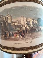 Vintage schemerlamp, Huis en Inrichting, Gebruikt, Overige kleuren, Rond, Ophalen of Verzenden