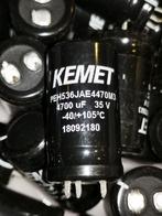 4700uF 63V kemet peh536 audio, Ophalen of Verzenden, Nieuw