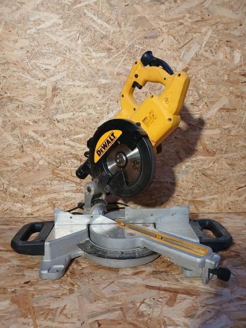 DeWalt DWS774 afkortzaag | 216mm 1400w, Doe-het-zelf en Verbouw, Gereedschap | Zaagmachines, Gebruikt, Afkortzaag, 1200 watt of meer