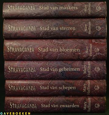 Stravaganza - Mary Hoffman - Van Goor - 6x - Hardcover beschikbaar voor biedingen