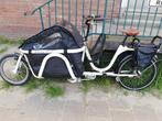 Elektrische bakfiets, Fietsen en Brommers, Fietsaccessoires | Aanhangers en Karren, Gebruikt, Ophalen