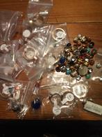 Partij. 39 ringen met verwisselbare steen, Sieraden, Tassen en Uiterlijk, Ringen, Ophalen, Overige materialen, Nieuw, 17 tot 18