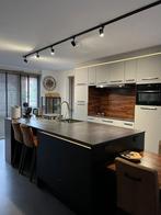 Keuken  eiland, Huis en Inrichting, Keuken | Complete keukens, Ophalen, Zo goed als nieuw, Grijs, Enkelwandige keuken