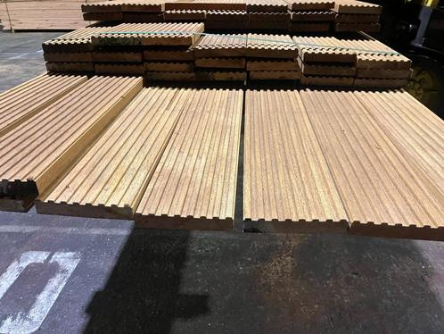 Hardhout-Dapalo-planken-terrasdelen-steigerdelen-dekdelen, Tuin en Terras, Terrasdelen en Vlonders, Nieuw, Hout, Ophalen