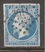 Frankrijk  Yvert nr 14B met puntstempel 3611, Postzegels en Munten, Verzenden, Gestempeld