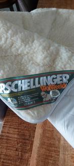 Texeler schapenwollen onderdeken 180x200, Huis en Inrichting, Slaapkamer | Beddengoed, Ophalen, Eenpersoons, Wit, Overige typen