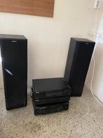 Sony stereoset, reciever, cd speler, tape, luidsprekers, Ophalen, Gebruikt, Cd-speler, Sony