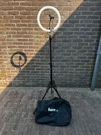 Hama led ringlamp Spotlight Steady 120 vloggen/videobellen, Ophalen of Verzenden, Zo goed als nieuw
