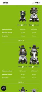 Scootmobiel Quingo Plus. Zilverkleurig met 5 wielen, Diversen, Ophalen, 36 t/m 45 km, 11 t/m 15 km/u, Quingo