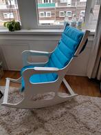 Schommelstoel / rocking chair, Huis en Inrichting, Fauteuils, Ophalen, Gebruikt, 75 tot 100 cm, Stof