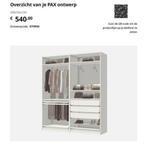 Pax prachtige kledingkast  200x236 (zonder deuren), Huis en Inrichting, Kasten | Kledingkasten, Ophalen, 200 cm of meer, Zo goed als nieuw
