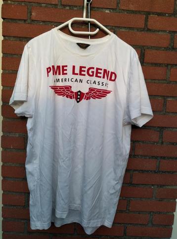 PME Legend XL / XXL wit t-shirt met print. Pall Mall. beschikbaar voor biedingen