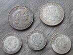 1956 1962 1964 1965 Zilveren Gulden Rijksdaalder Munt Munten