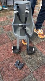 Bobile voorzitje - grijs met opzetstuk, Fietsen en Brommers, Fietsaccessoires | Fietsstoeltjes, Ophalen, Voorzitje, Bobike, Gebruikt