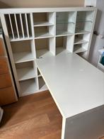 IKEA Kallax Bureau met Kast, Ophalen, Gebruikt, Bureau