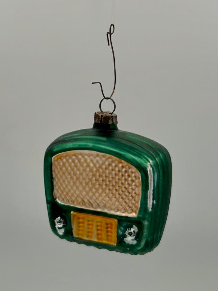 Oude kerstbal radio, Diversen, Kerst, Gebruikt, Ophalen of Verzenden