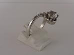 Zilveren damesring met zirkonia                          Z18, Sieraden, Tassen en Uiterlijk, Ringen, Gebruikt, ., Ophalen of Verzenden