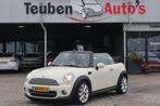 Mini Mini Cabrio 1.6 Cooper Chili Lederen interieur, Stoelve, Auto's, Mini, Gebruikt, Zwart, 4 cilinders, Cabriolet