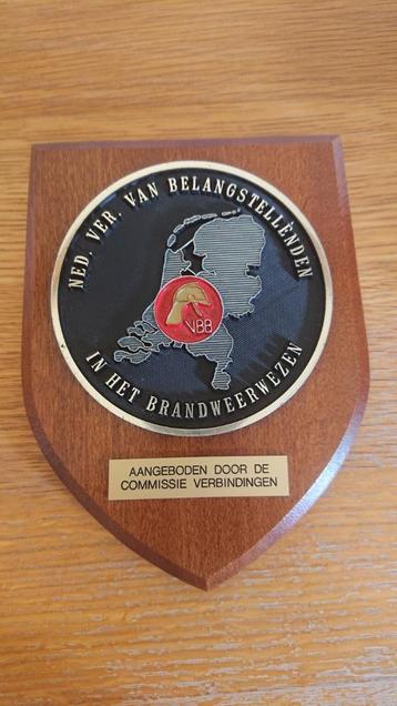 Wapenschild Belangstellenden Brandweer Commissie Verbindinge beschikbaar voor biedingen