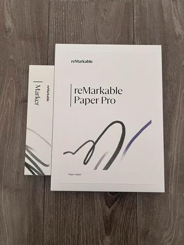reMarkable Paper Pro + Marker | Nieuw & in doos beschikbaar voor biedingen