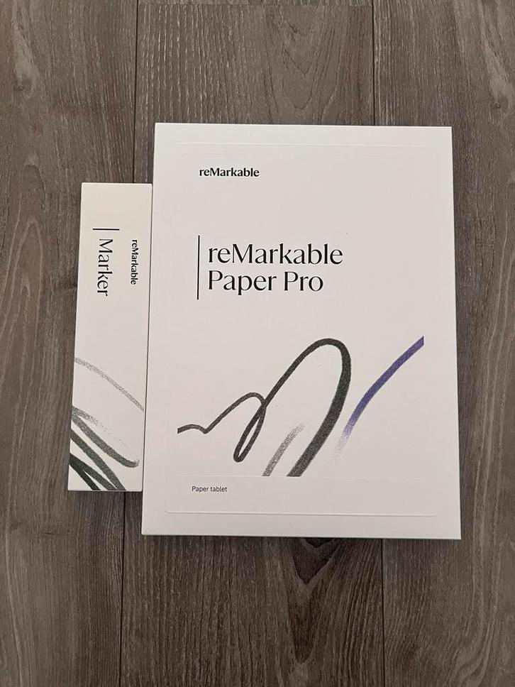 reMarkable Paper Pro + Marker | Nieuw & in doos, Computers en Software, E-readers, Nieuw, Verzenden