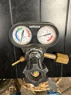 Optiweld reduceerventiel argon co2 las tig, Ophalen of Verzenden, Zo goed als nieuw, 150 tot 250 ampère, Tig