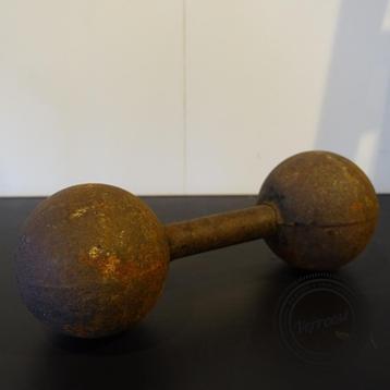 Oude Dumbell Vintage Sport Gewicht beschikbaar voor biedingen
