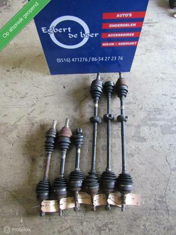 6x Aandrijfas opel vectra b 1600 ,1800/16v  en 2200/16v beschikbaar voor biedingen