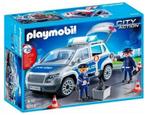 PLAYMOBIL 9053 Polizei Wagen met Licht & Geluid Politie auto, Ophalen of Verzenden, Nieuw, Complete set