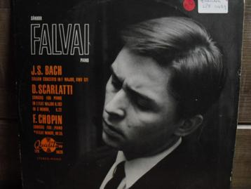 Sandor Falvai "Bach, Scarlatti, Chopin" LP beschikbaar voor biedingen