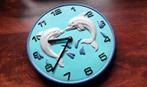 Dolfijnen klok., Ophalen of Verzenden, Gebruikt, Wandklok