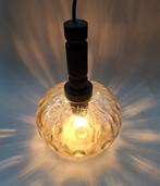 Vintage Zweedse Persglazen Hanglamp, Ophalen of Verzenden, Zo goed als nieuw, Minder dan 50 cm