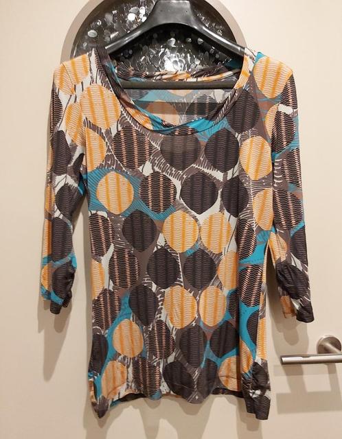 Chris Janssens, shirt lange mouw, mt M, Kleding | Dames, Blouses en Tunieken, Zo goed als nieuw, Maat 38/40 (M), Ophalen of Verzenden