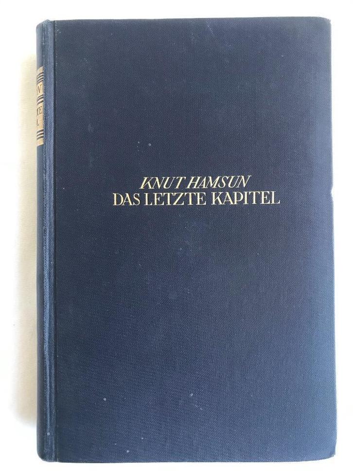 Knut Hamsun: Das letzte Kapitel, Boeken, Literatuur, Gelezen, Europa overig, Ophalen of Verzenden