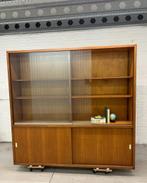 Vintage laboratoriumkast schoolkast, Antiek en Kunst, Antiek | Meubels | Kasten, Ophalen