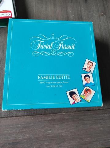 Trivial pursuit familie editie € 2,00 beschikbaar voor biedingen