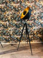 Staande lamp zwart, Huis en Inrichting, Lampen | Vloerlampen, Ophalen, Zo goed als nieuw, 150 tot 200 cm