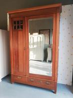 Vintage kast met spiegel / DEMONTABEL / bezorgen mogelijk, 50 tot 70 cm, 105 cm of meer, Ophalen of Verzenden, 100 cm of meer