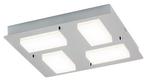 Rabalux Ruben 5725 plafondlamp led 4x4,5w badkamer NIEUW, Ophalen of Verzenden, Nieuw, Metaal, Modern