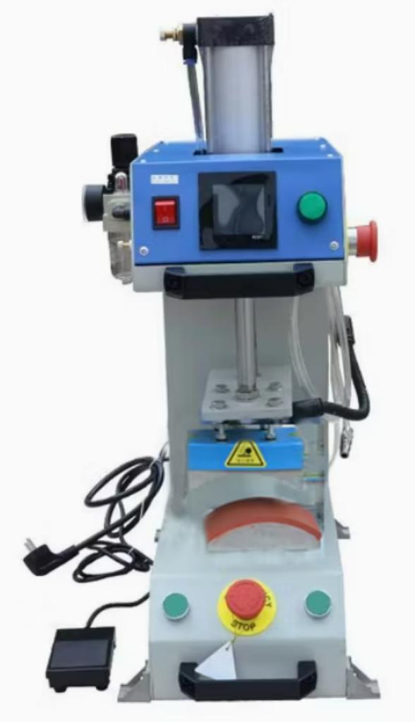 Te koop: Tweedehands Pneumatic One Heat Press Machine, Hobby en Vrije tijd, Kledingapplicaties en Hotfix, Zo goed als nieuw, Overige typen