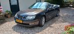 Saab 9-3 1.8 T 110KW Cabrio AUT 2004 Zwart, Auto's, 1998 cc, 4 cilinders, Cabriolet, 4 stoelen