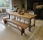 Oud rustiek bankje, Ophalen