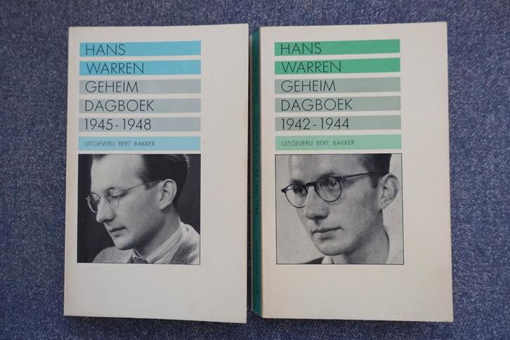 Hans Warren. Geheim dagboek, 1942-1944 & 1945-1948, Boeken, Literatuur, Gelezen, Nederland, Ophalen of Verzenden